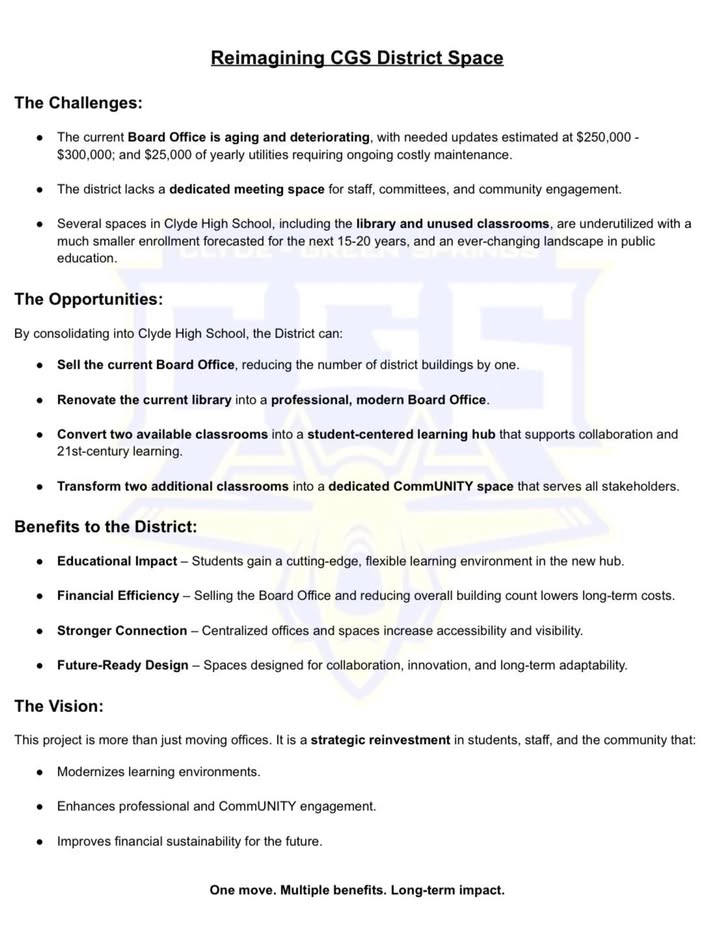 Clyde-Green Springs Schools